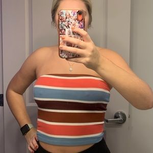 American Eagle soft and sexy rib tube top